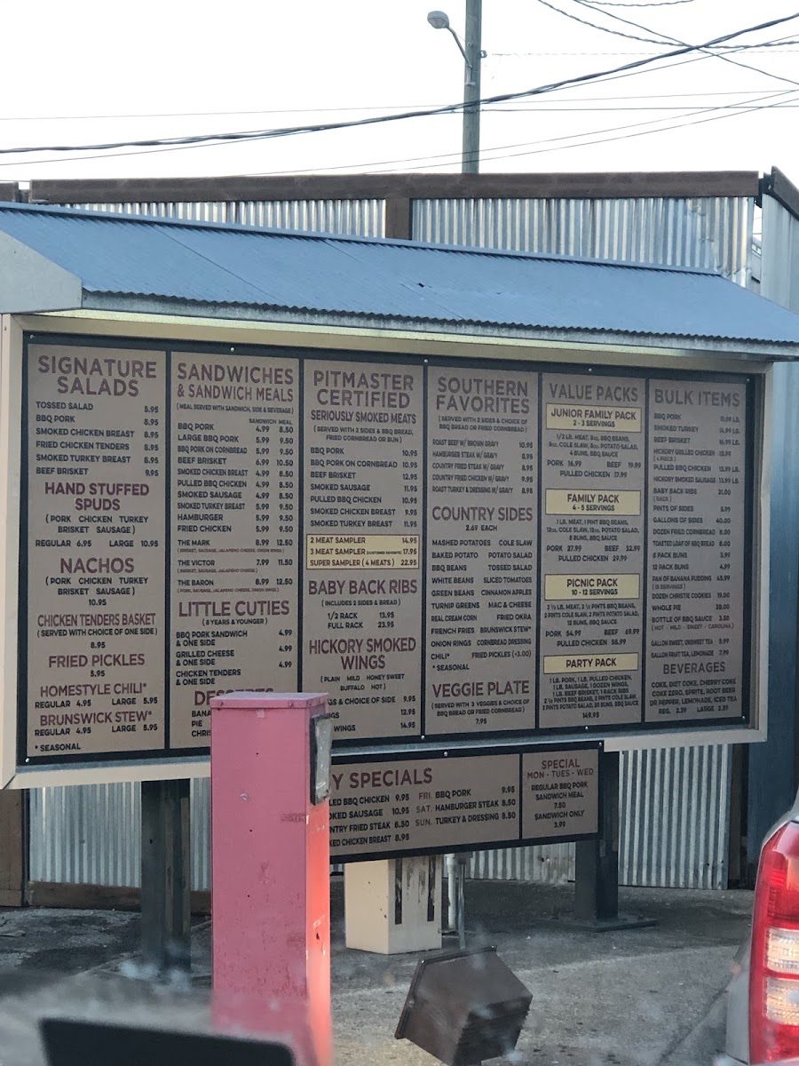 Bar-B-Cutie SmokeHouse Menu - Image 3